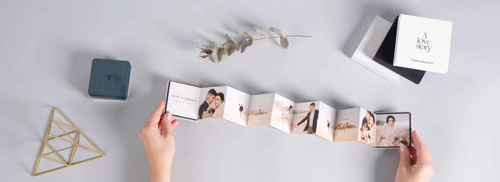 Accordion Mini Book Professional Printing Services nPhoto Lab